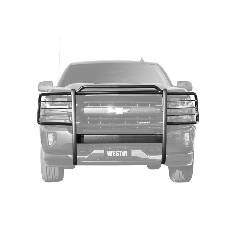 Westin 2007-2013 Chevrolet Silverado 1500LD Sportsman Grille Guard - Black