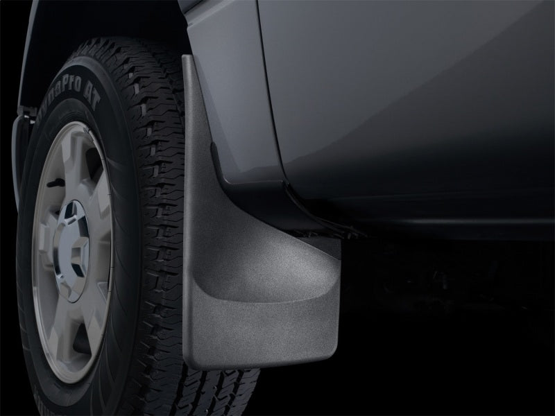 WeatherTech 04-12 Ford F150 Reg/Sup/CrewCab No Drill Mudflaps - Black