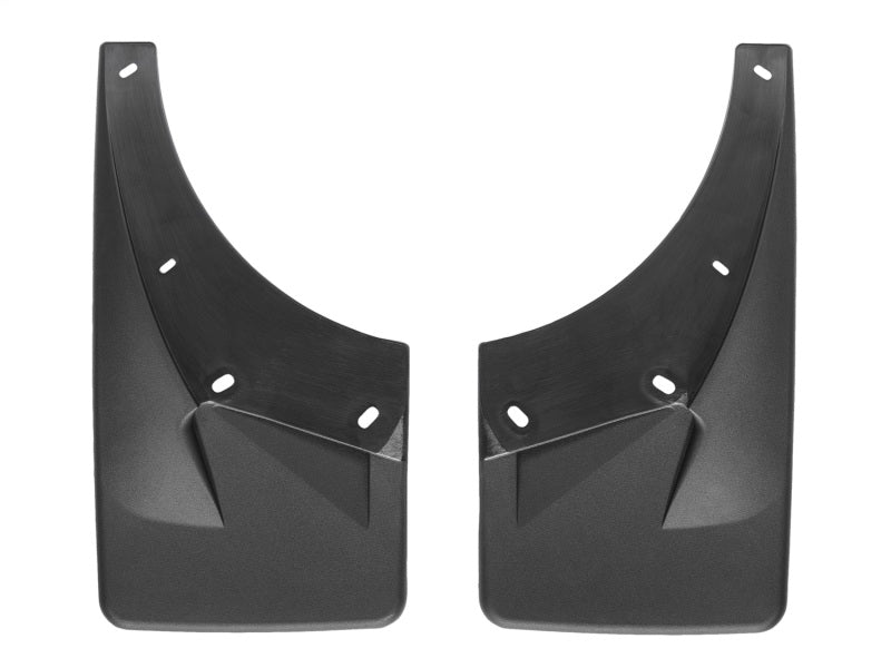 WeatherTech 07+ Chevrolet Avalanche No Drill Mudflaps - Black