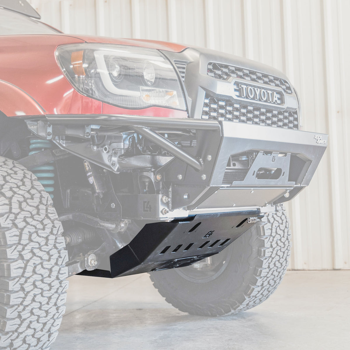 2005-2015 Toyota Tacoma Rock Runner Front Skid Plate w/Cross Member Delete