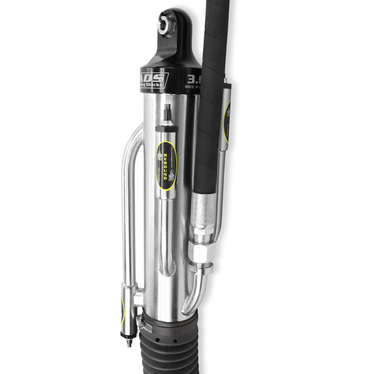 2017-2025 Ford F-150 Raptor Direct Fit 3.0 inch 4-Tube Bypass Reservoir Shocks Rear 19.45 Inch Collapsed 31 Inch Extended ADS Shocks