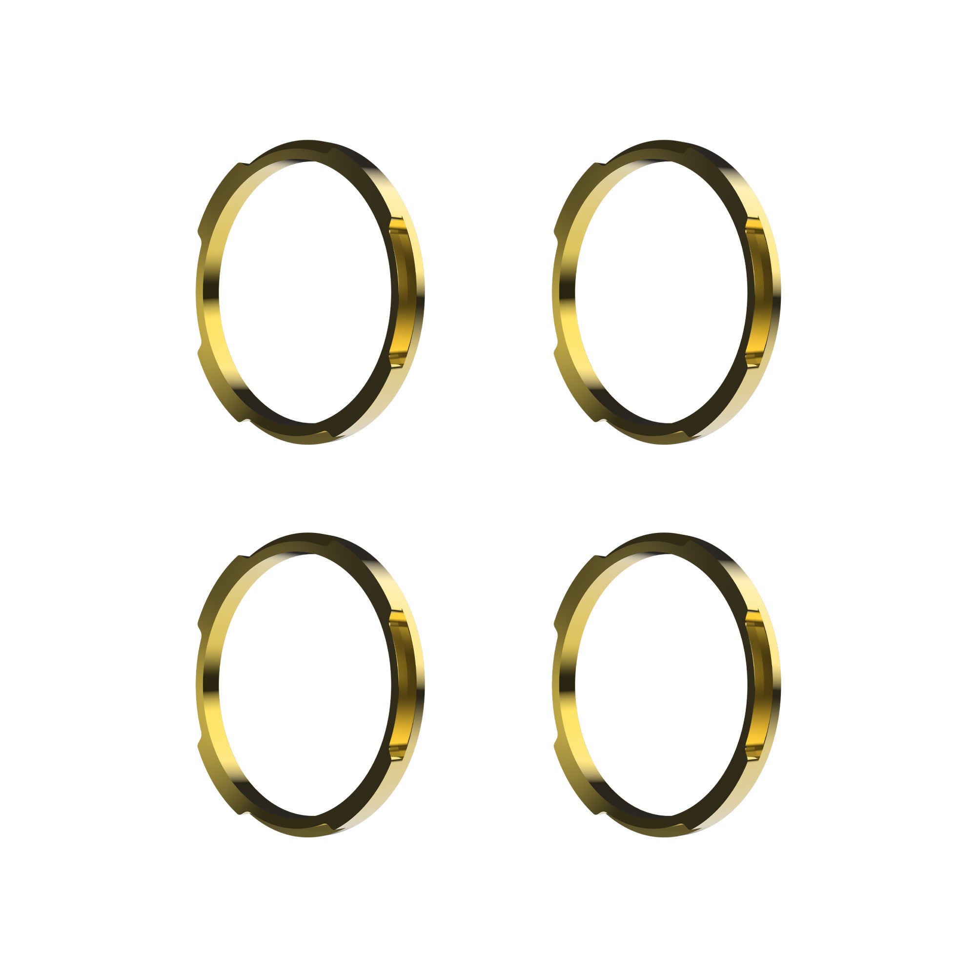Bezel Ring KC Flex Era Bar Gold 4Pc KC HiLiTES