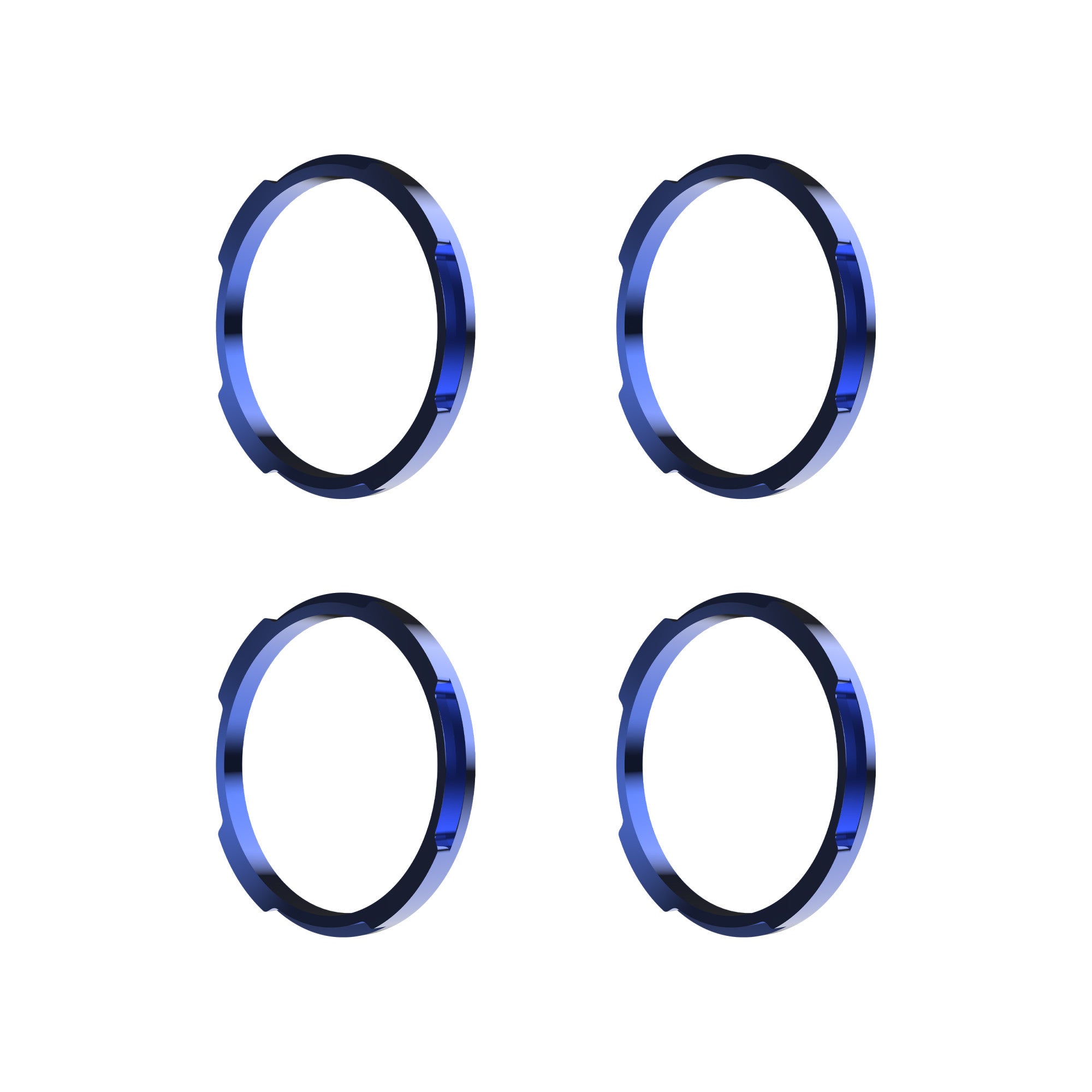 Bezel Ring KC Flex Era Bar Blue 4Pc KC HiLiTES