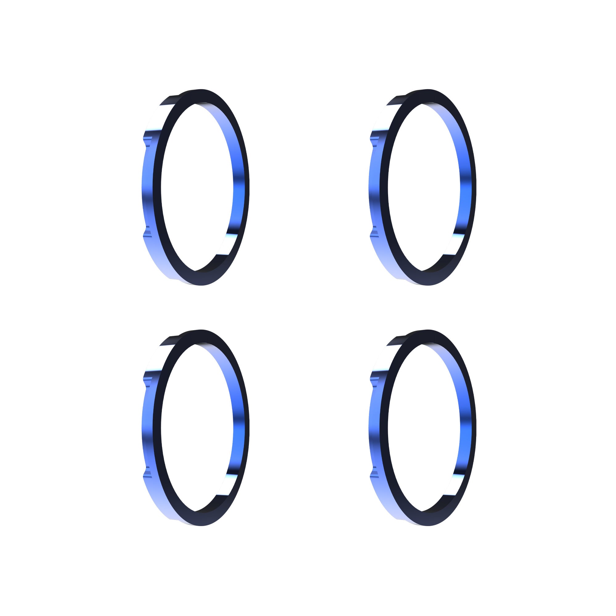 Bezel Ring KC Flex Era Bar Blue 4Pc KC HiLiTES