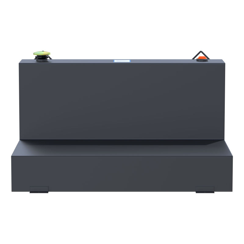 UWS Matte Black 85-Gallon L-Shape Steel Transfer Tank Model ST-85-L-MB
