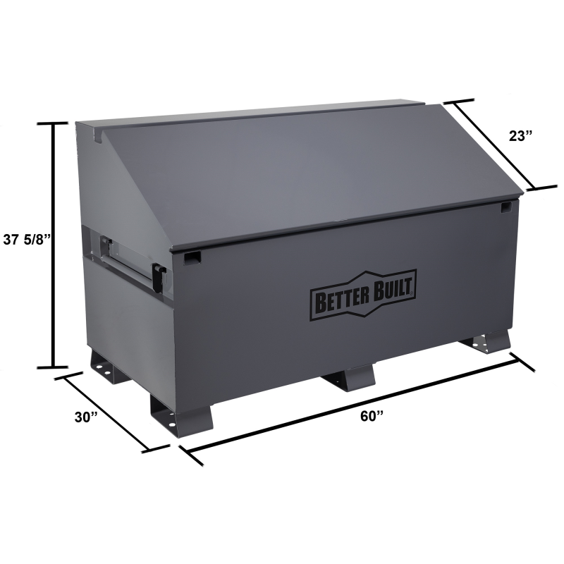 Better Built 60" Job Site Storage Sloped Chest Box Model 3068-BB