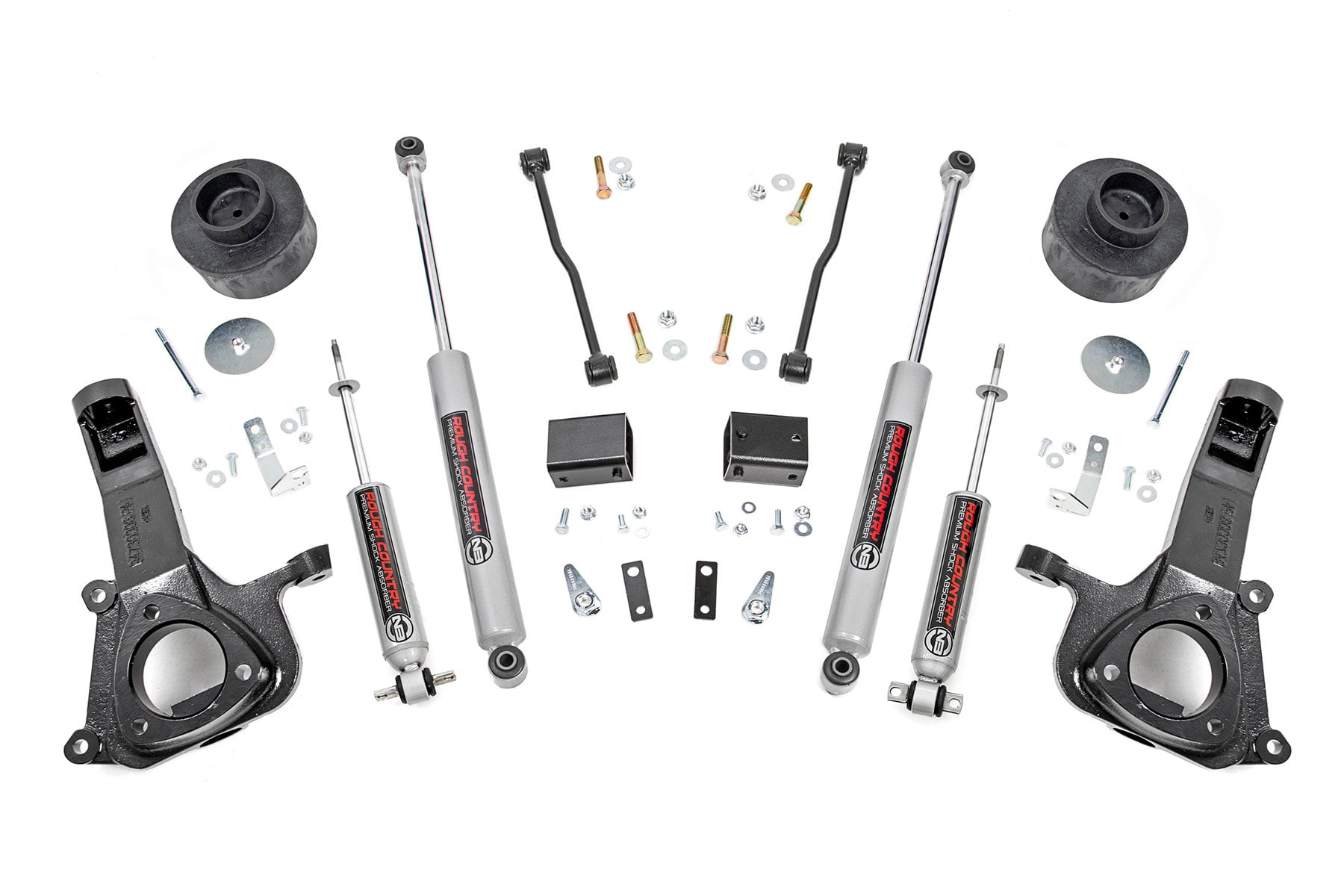 4 Inch Lift Kit Ram 1500 2WD (2009-2018 & Classic) Rough Country
