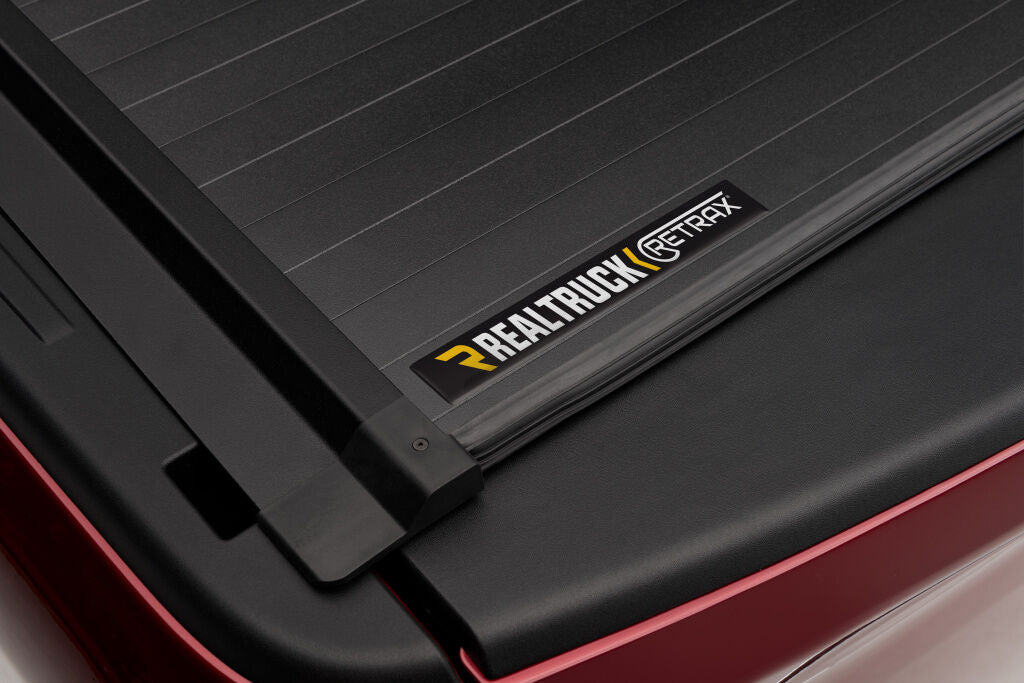 Retrax IX Tonneau Cover 2007-2021 Toyota Tundra CrewMax 5' 6 inch Bed without Deck Rail System without Trail Special Edition Storage Boxes