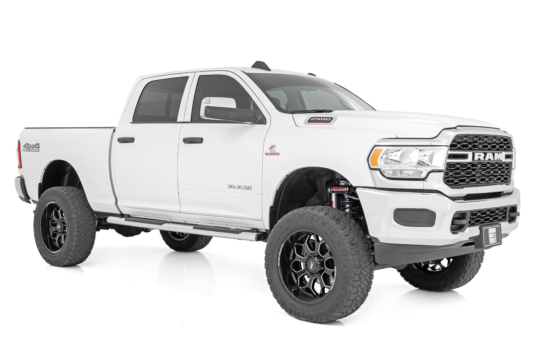 4.5-6 Inch Coilover Conversion Upgrade Kit Vertex/V2 Ram 2500 4WD (14-26) Rough Country