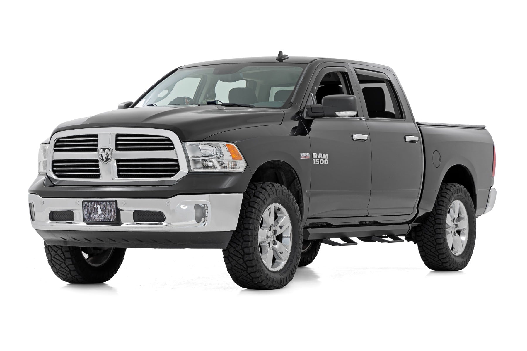 SRL2 Adj Aluminum Step Crew Cab Ram 1500/2500/3500 2WD/4WD (2010-2018 & Classic) Rough Country