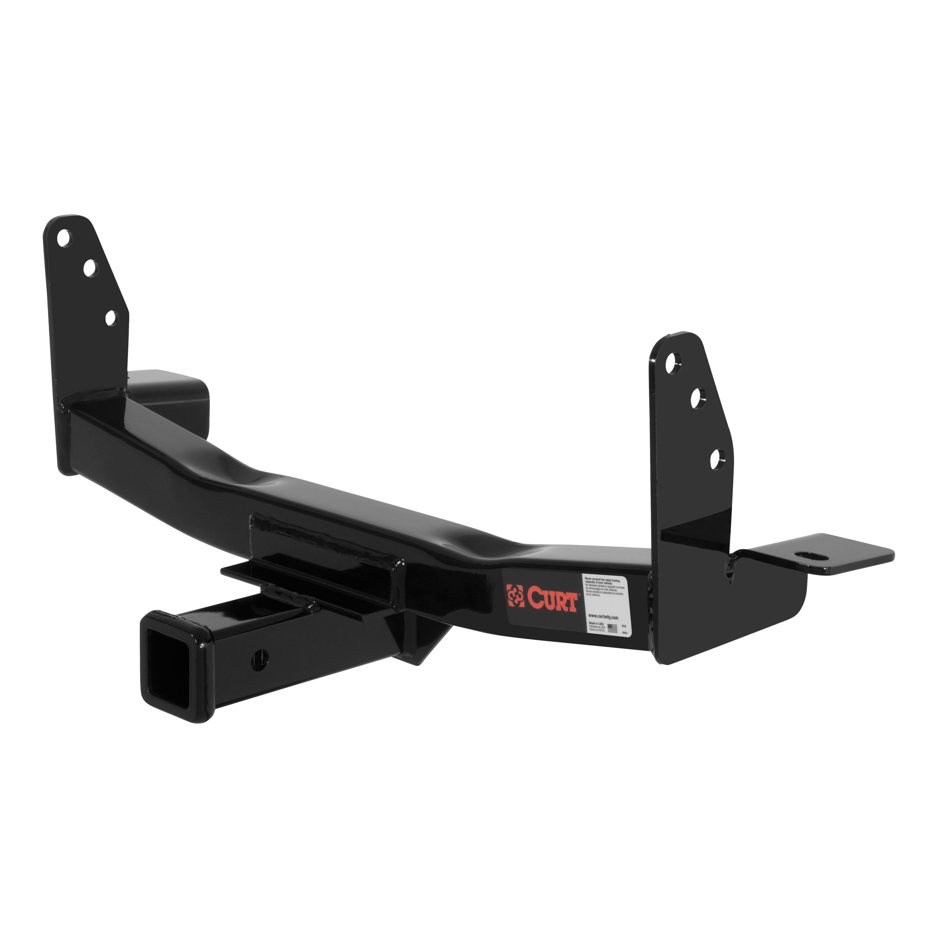 CURT 2-Inch Front Receiver Hitch, Select Chevrolet Silverado, GMC Sierra 2500, 3500 HD Model 31023