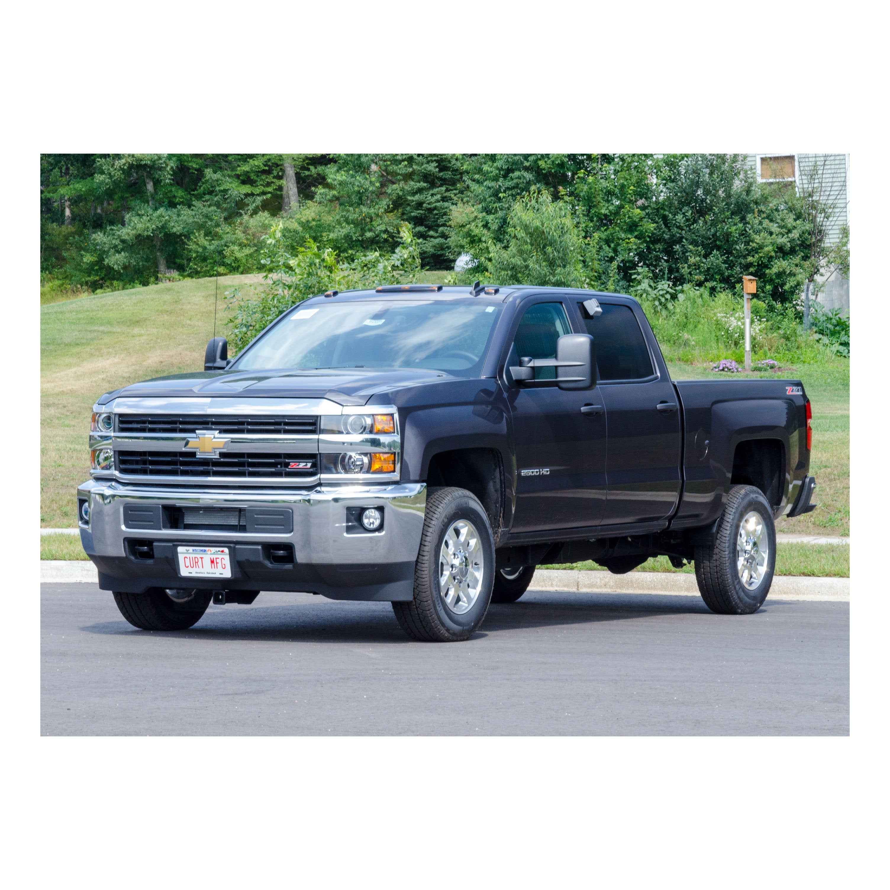 CURT 2-Inch Front Receiver Hitch, Select Chevrolet Silverado, Suburban, GMC Sierra Model 31071