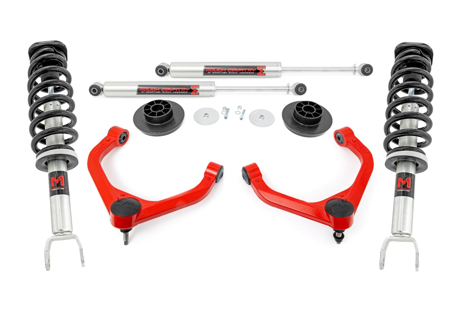 3 Inch Lift Kit M1 Struts/M1 Red Ram 1500 4WD (2012-2018 & Classic) Rough Country