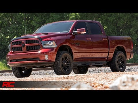 3.0 Inch Dodge Bolt-On Lift Kit w/ N3 Struts and Rear V2 Shocks For 12-23 Ram 1500 4WD Rough Country