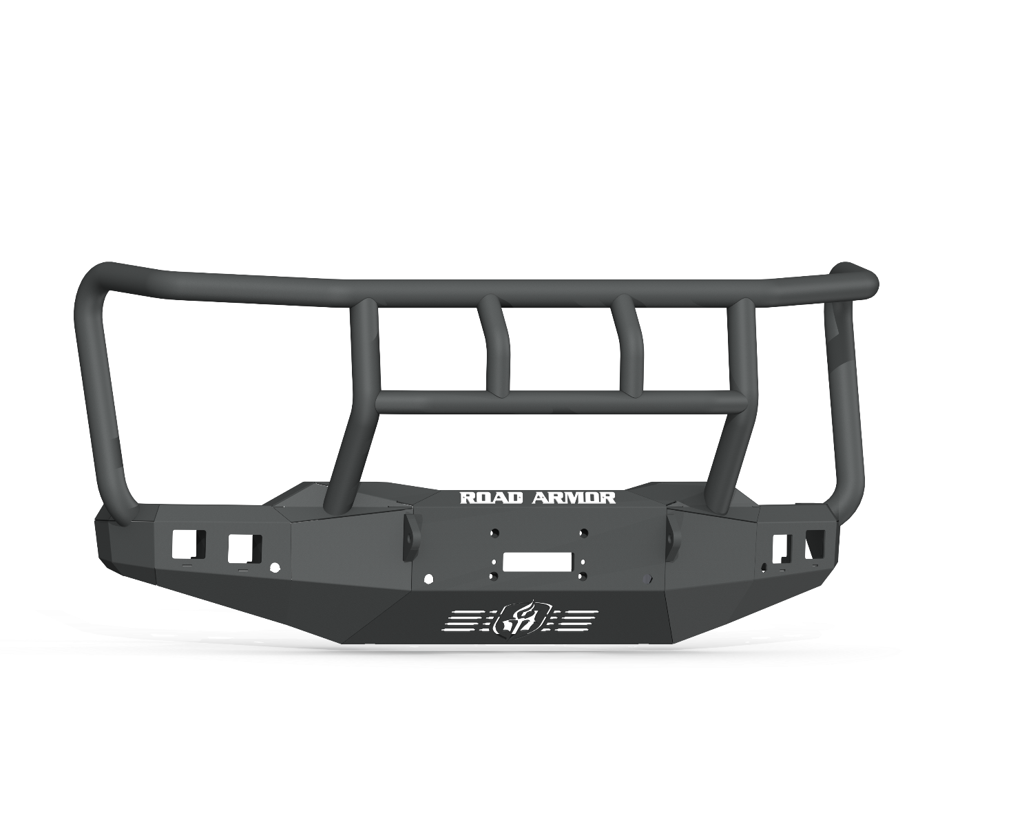 Stealth Front Winch Bumper Titan II Guard - Texture Black 2020-2023 Chevrolet 2500 3500