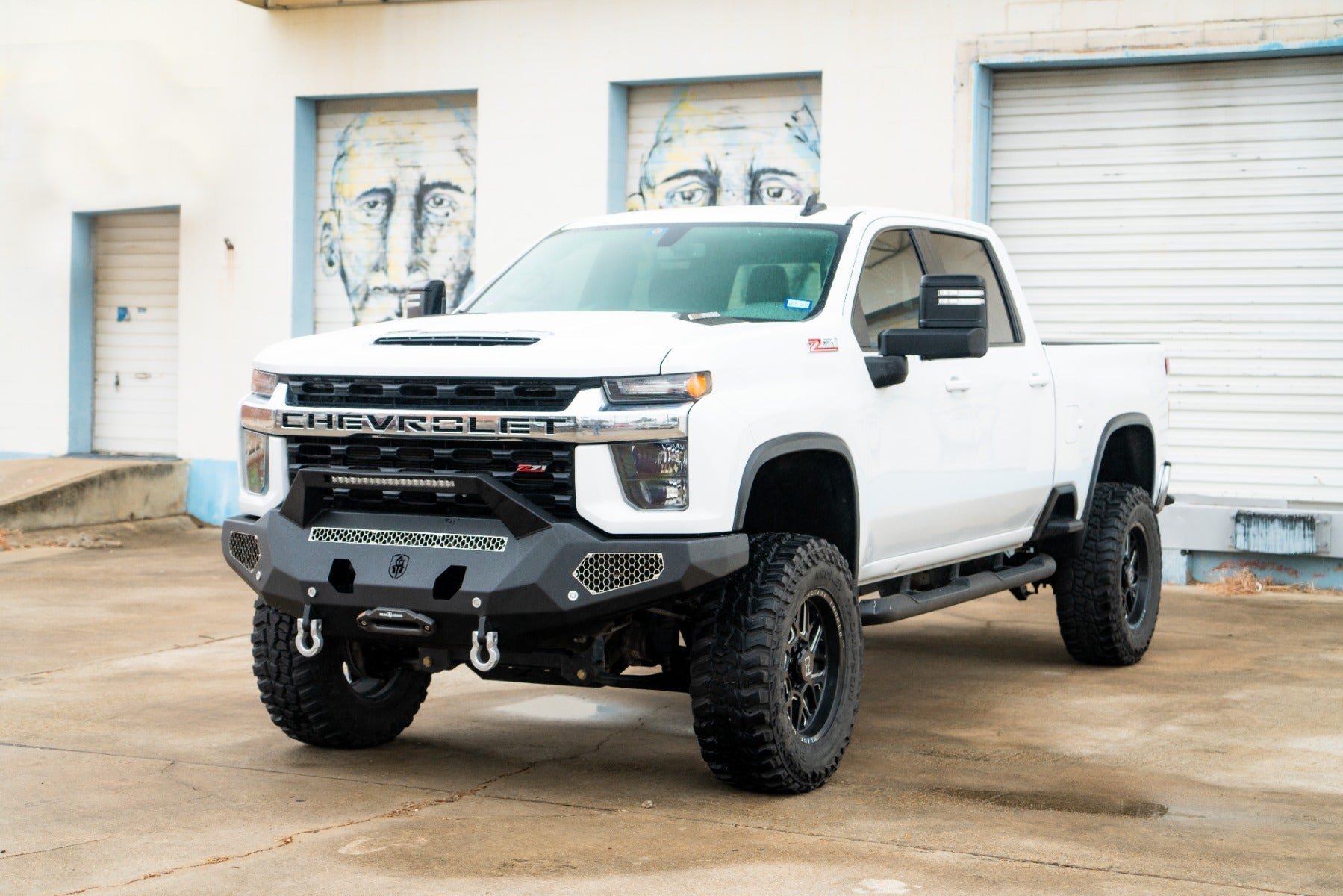 Chevy 2500 3500 2020-2023 Front Winch Bumper Sheet Metal Pre-Runner