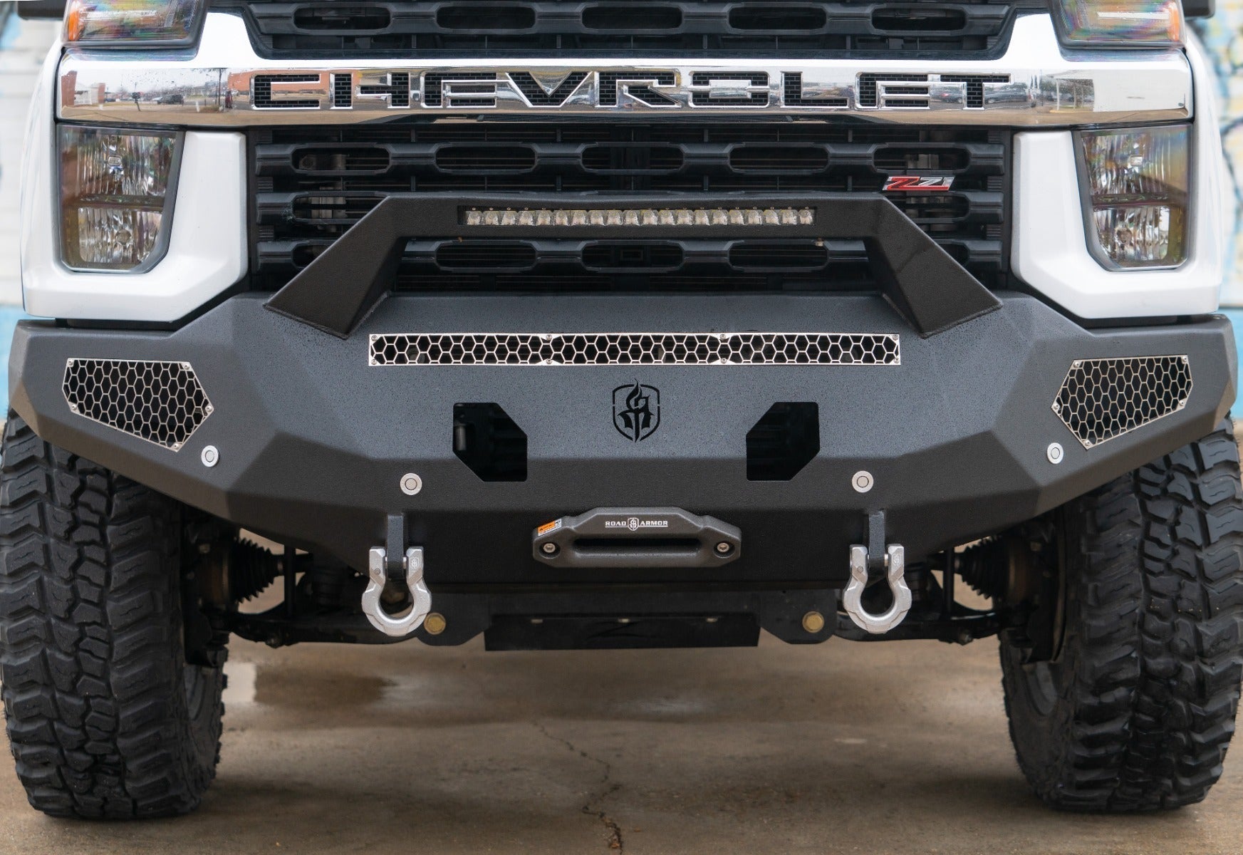 Chevy 2500 3500 2020-2023 Front Winch Bumper Sheet Metal Pre-Runner