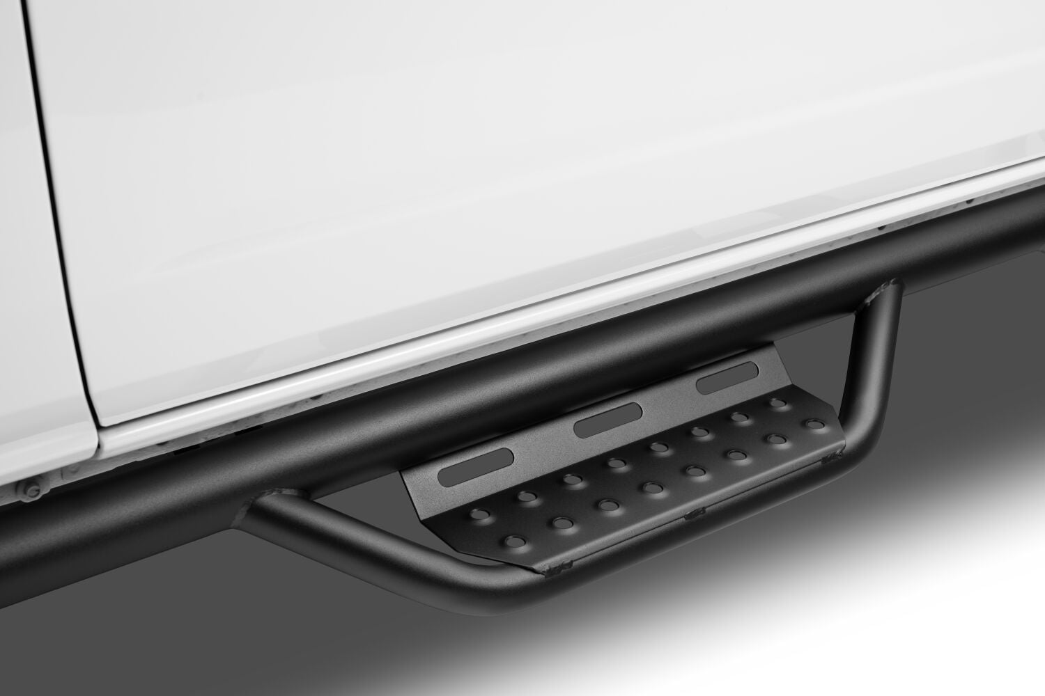 Nerf Step RS Bar Full Length (2 Step per Side) 2021-2025 Ford Bronco 4-Door Textured Black NFab