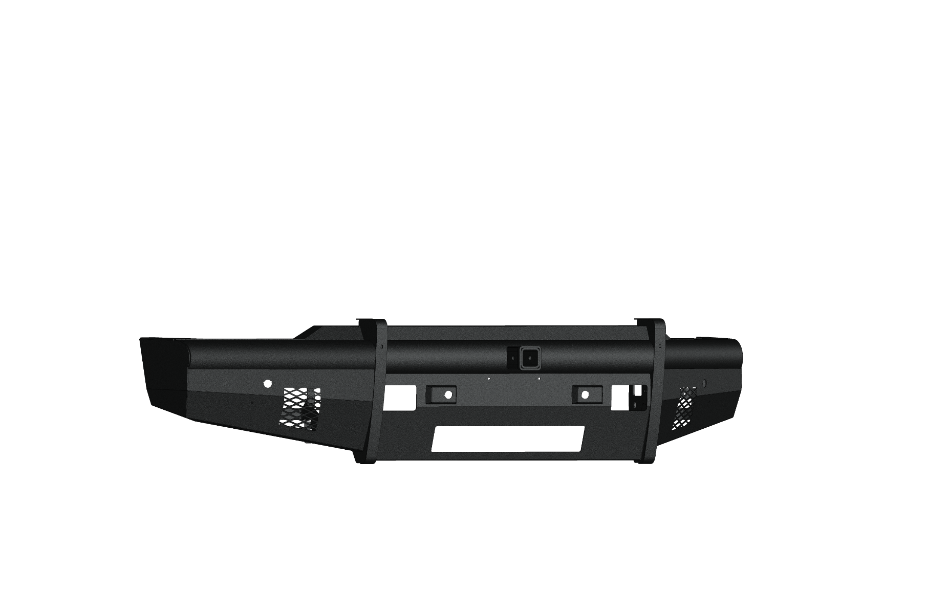 Vaquero Front Non-Winch Bumper | 2in Receiver - Texture Black 2024-2026 Chevrolet 2500 3500