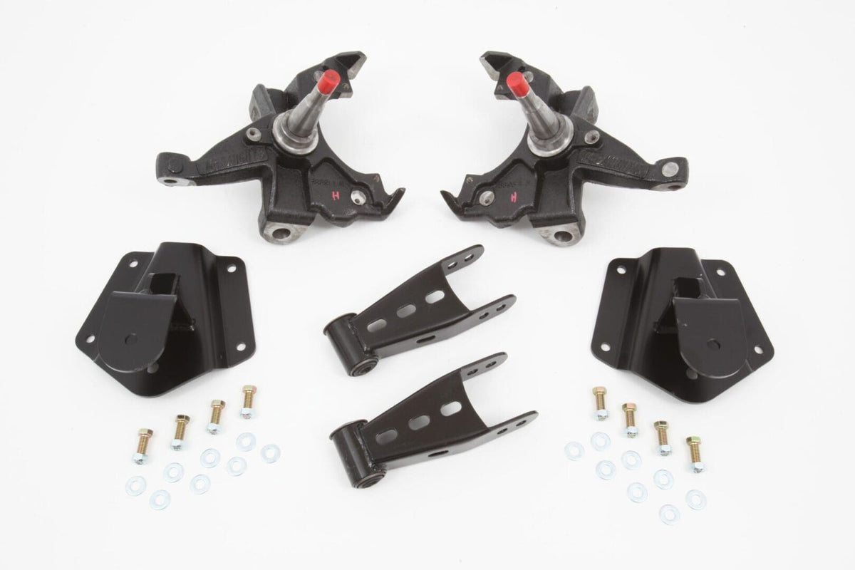 McGaughy's 2/4 Inch Spindle Lowering Kit 1995-2000 4-Door Tahoe, Suburban, & Yukon 2WD Heavy Duty