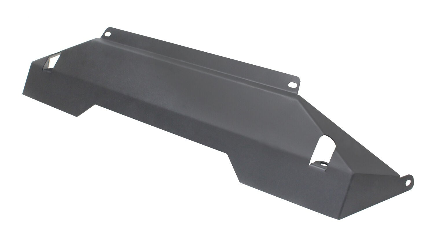 Rockline Front Bumper Lower Skid Plate Textured Black For 2007-2018 Jeep Wrangler JK Go Rhino