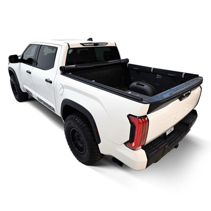 Westin 22-24 Toyota Tundra 5.5ft. Bed Soft Roll Tonneau Cover - Black