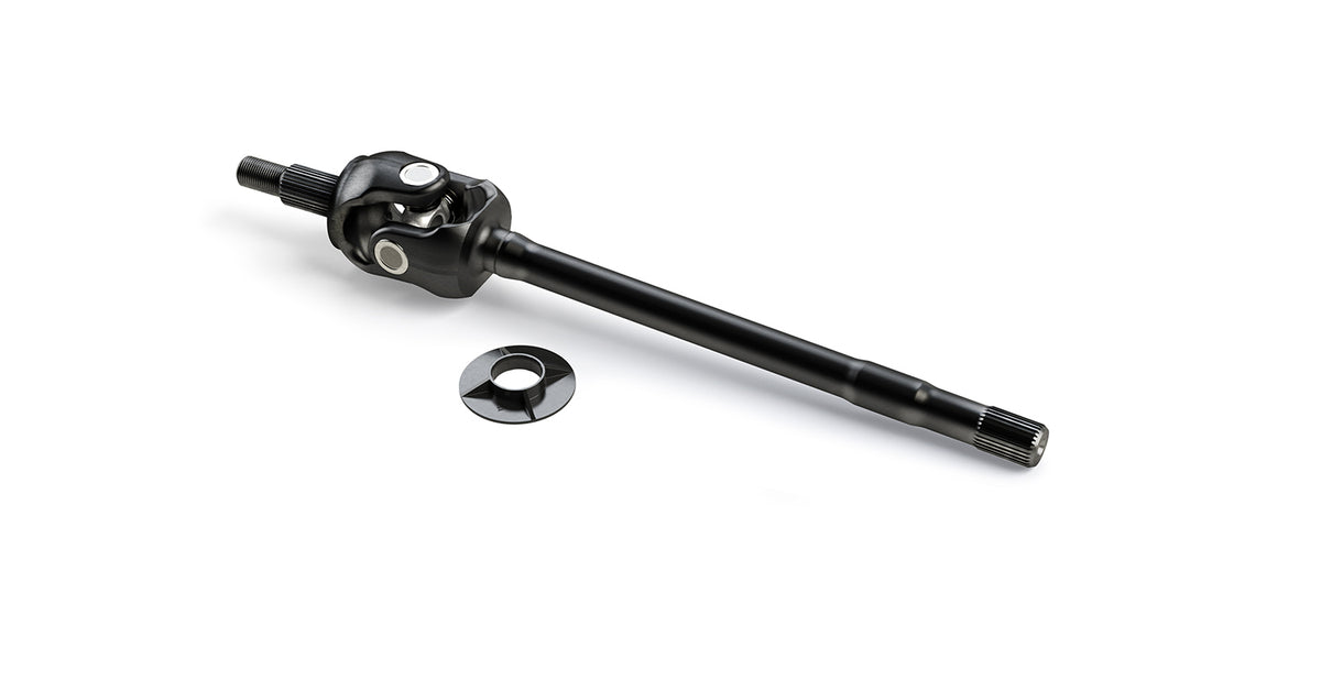 07-18 Wrangler JK Tera30 HD Front Axle Shaft w/ Outer Stub & U-Joint Left 30-Spline TeraFlex