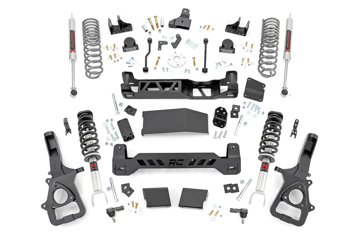 6 Inch Lift Kit M1/M1 Dual Rate Coils Ram 1500 4WD (2019-2024) Rough Country
