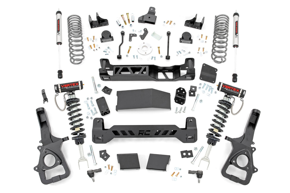 6 Inch Lift Kit Vertex/V2 Dual Rate Coils Ram 1500 4WD (2019-2024) Rough Country