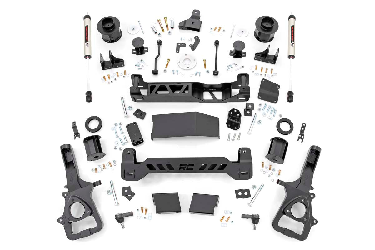 6 Inch RAM Suspension Lift Kit w/V2 Shocks 19-23 RAM 1500 4WD Rough Country