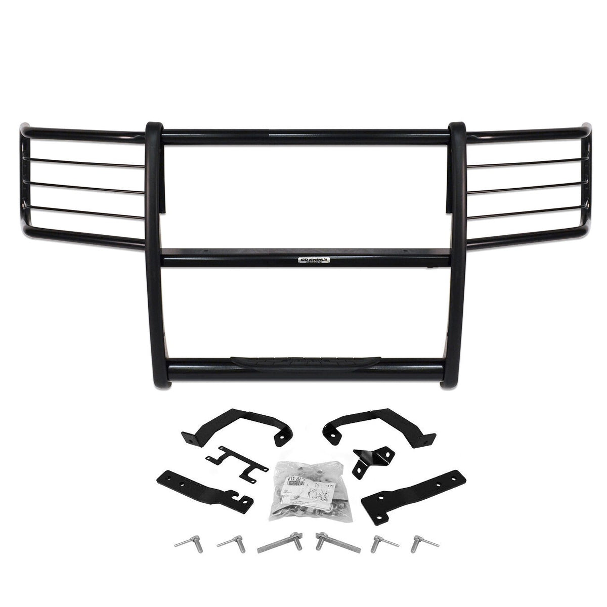 3000 Series StepGuard with Brush Guards Black Powder Coat 2017-2022 Ford F-250/F-350 Go Rhino