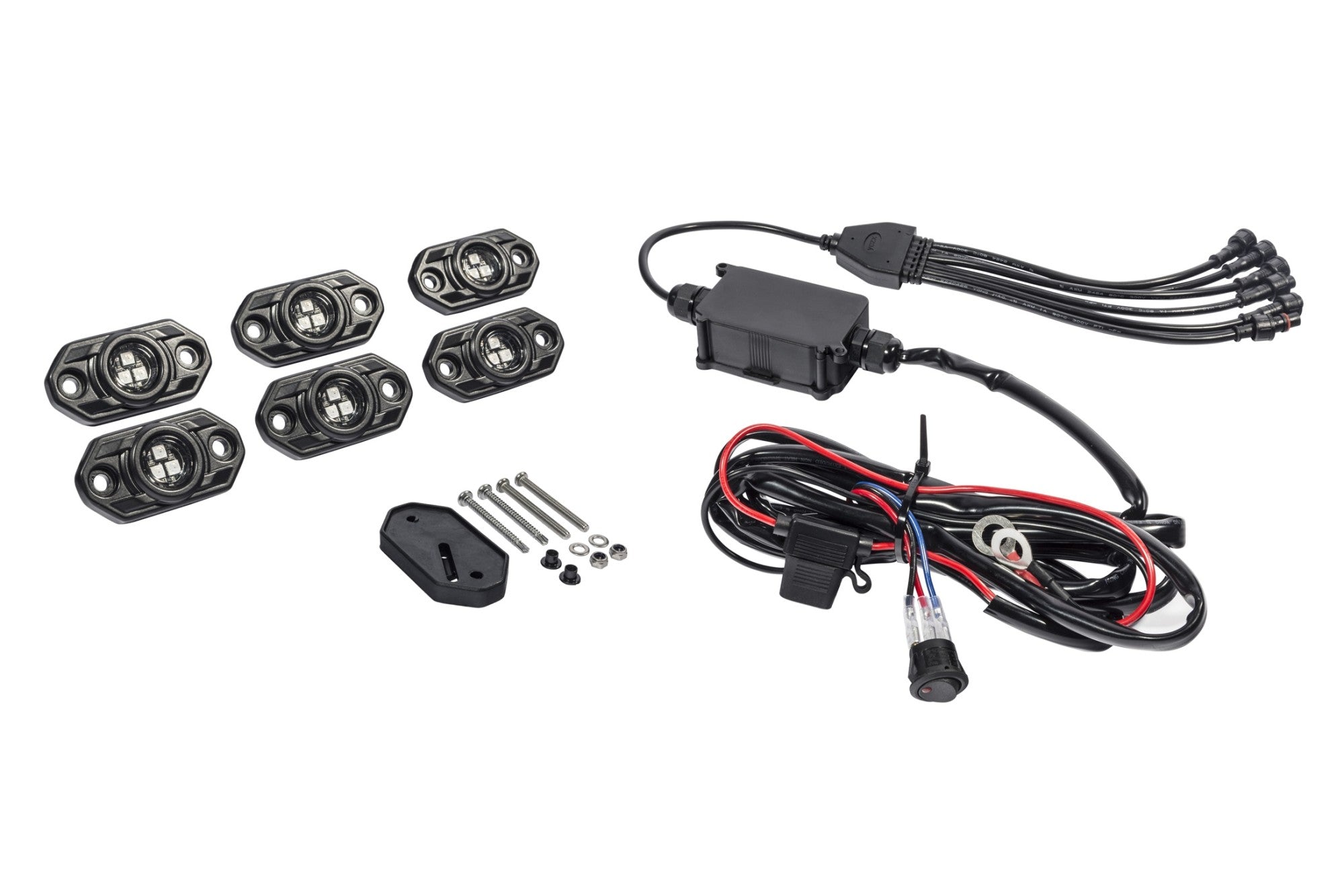 C-Series RGB LED Multi-Use Flood 6 Light System KC HiLiTES