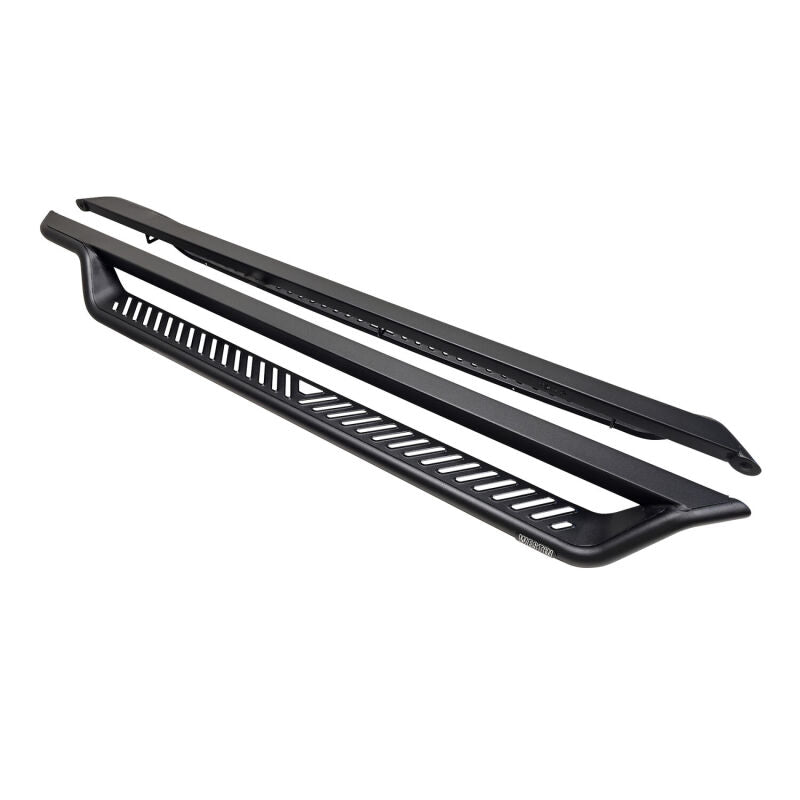 Westin 21-25 Ford Bronco 4dr (Excl. Sport) Outlaw Drop Running Boards - Tex. Blk