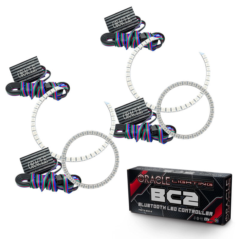 Oracle BMW 5 Series 03-10 Halo Kit - ColorSHIFT w/ BC1 Controller