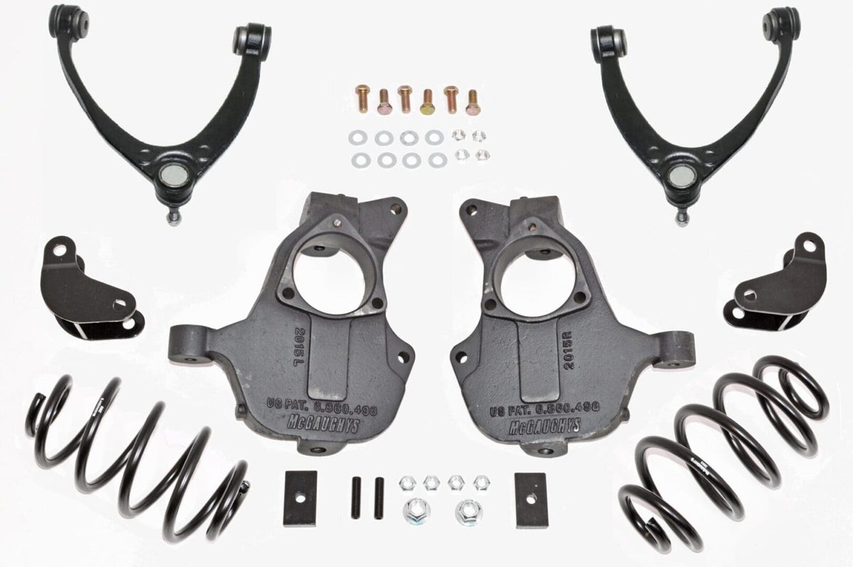 McGaughy's 2/3 Inch Spindle Lowering Kit 2014-2020 Tahoe, Suburban, Yukon, and Yukon XL 4WD