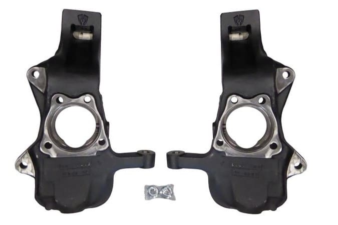 McGaughy's 2 Inch Drop Spindles 2019-2026 Silverado/Sierra 1500 2WD/4WD