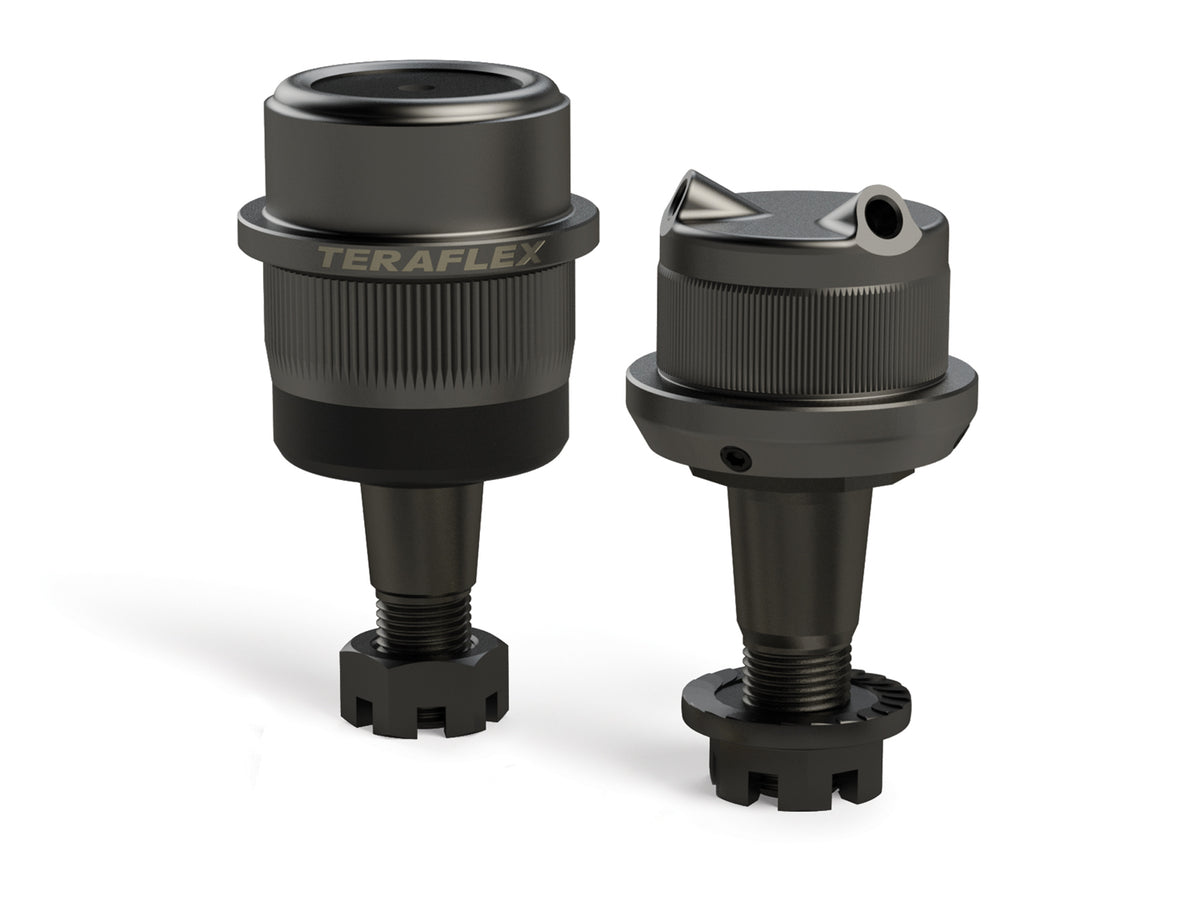 07-18 Wrangler JK Dana 30/44 HD Ball Joint Kit w/ Knurl Upper & Lower Set of 2 TeraFlex