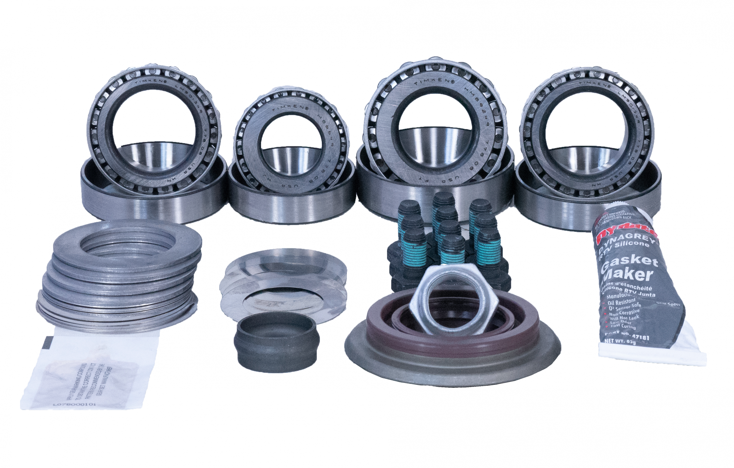 GM 10-Bolt Rear Axle 7.625 Inch Ring and Pinion Master Install Kit Revolution Gear