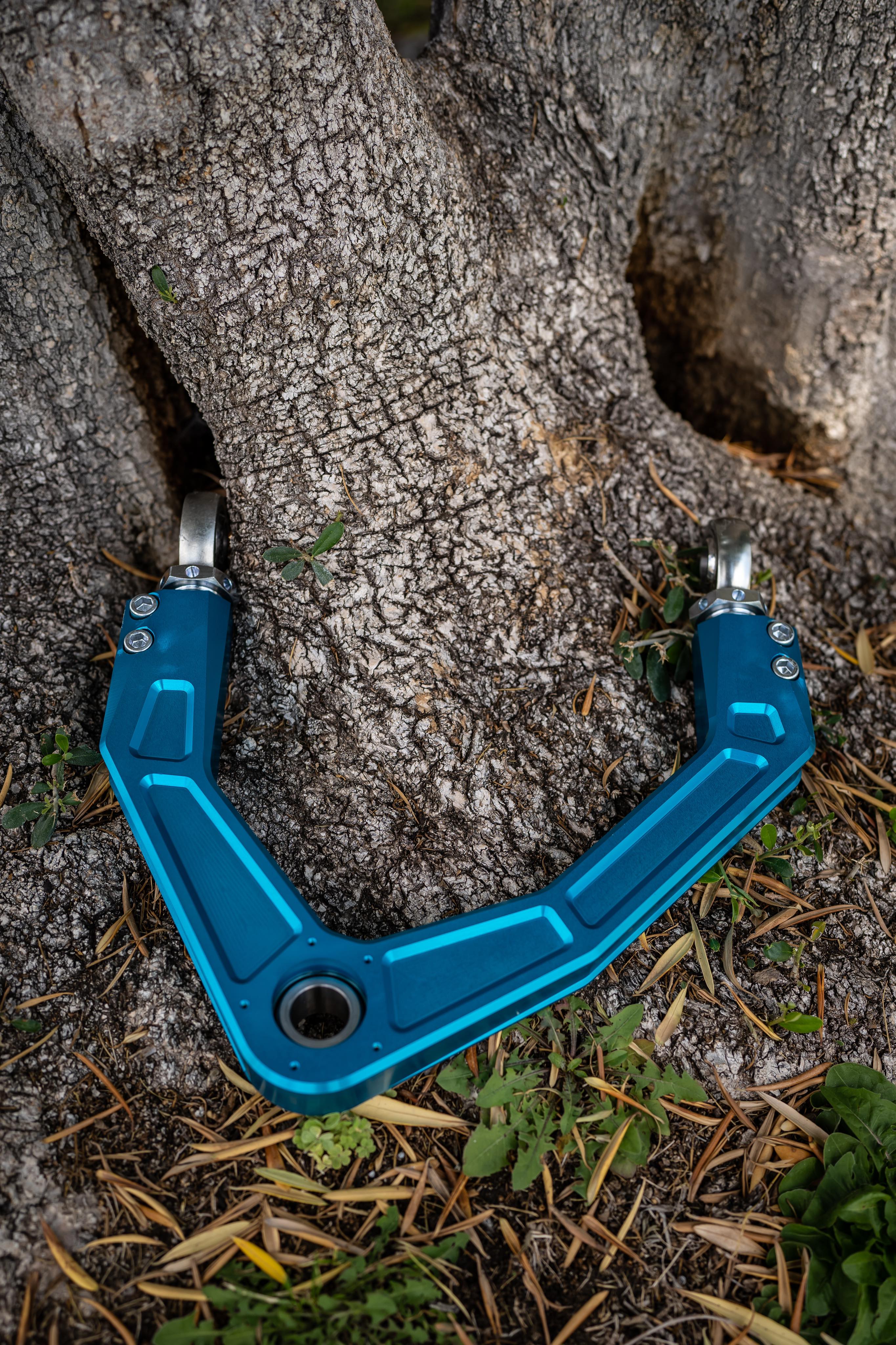 Elevate Billet Uniball UCA (KING Blue) - 2010-20 Ford Raptor Gen 1 & 2