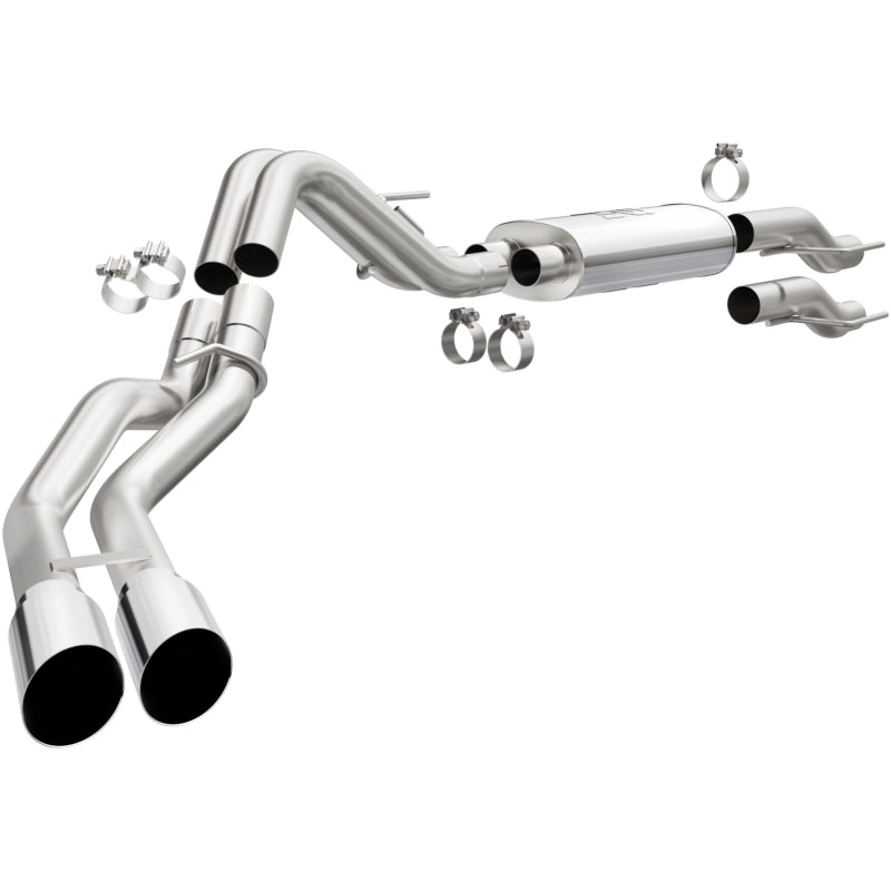 Magnaflow 15-21 Ford F-150 Street Series Cat-Back Performance Exhaust System- SS Polished Rear Exit