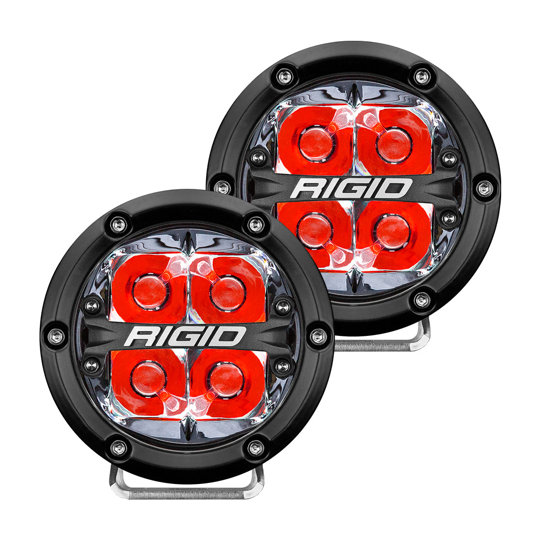 360-Series 4 Inch Led Off-Road Spot Beam Pair RIGID Industries