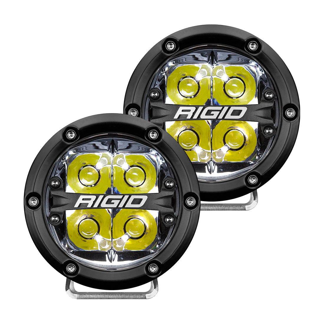 360-Series 4 Inch Led Off-Road Spot Beam Pair RIGID Industries