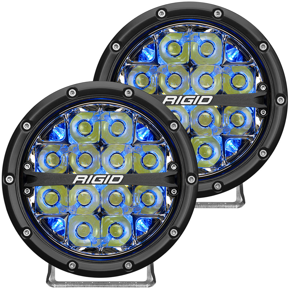 360-Series 6 Inch Led Off-Road Spot Beam Backlight Pair RIGID Industries