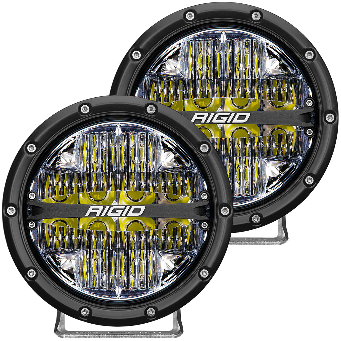 360-Series 6 Inch Led Off-Road Drive Beam Backlight Pair RIGID Industries