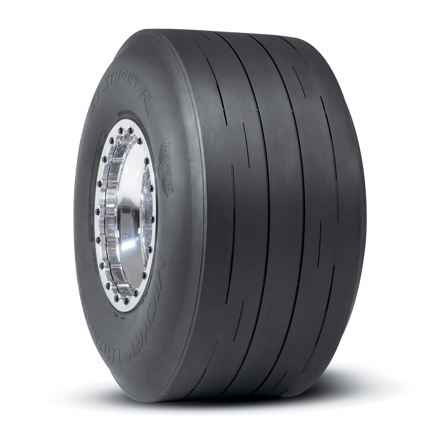 ET Drag Tire 27x10.50-17LT Revs/Mile 744 Mickey Thompson