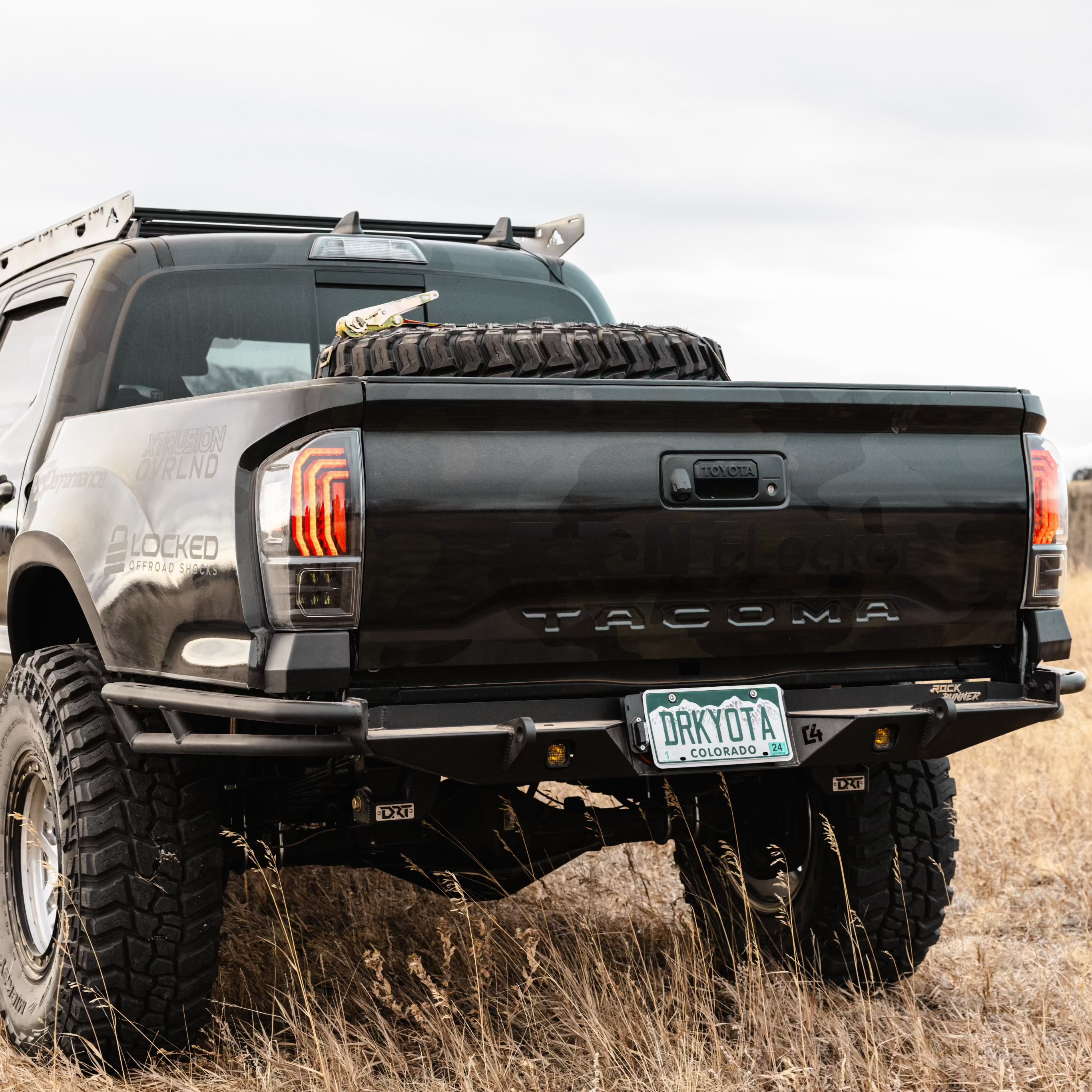 2016-2023 Toyota Tacoma Rock Runner High Clearance Rear Bumper