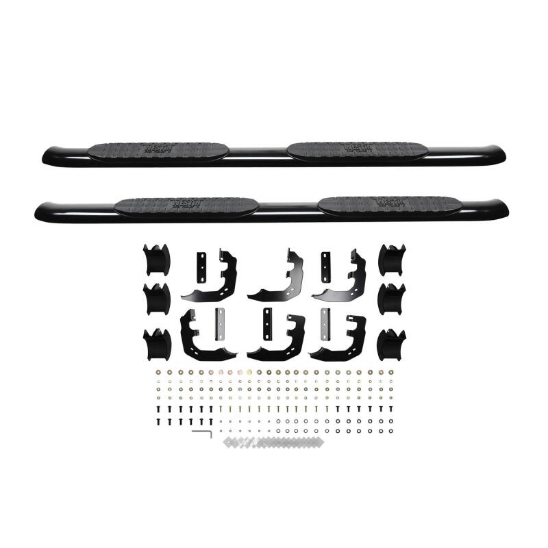 Westin 19-26 Ram 1500 Quad Cab (Excludes Ram 1500 Classic) PRO TRAXX 4 Oval Nerf Step Bars - Black