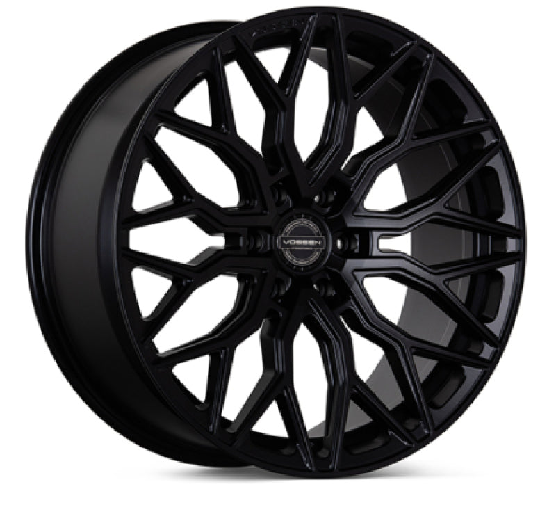 Vossen HF6-3 22x9.5 / 6x139.7 / ET30 / 95.1 / Deep - Satin Black Wheel