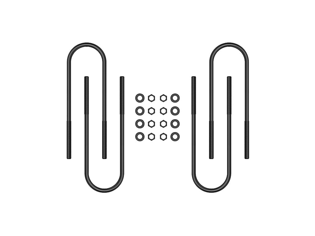 99-10 FSD Rear U-Bolt Kit Icon Vehicle Dynamics