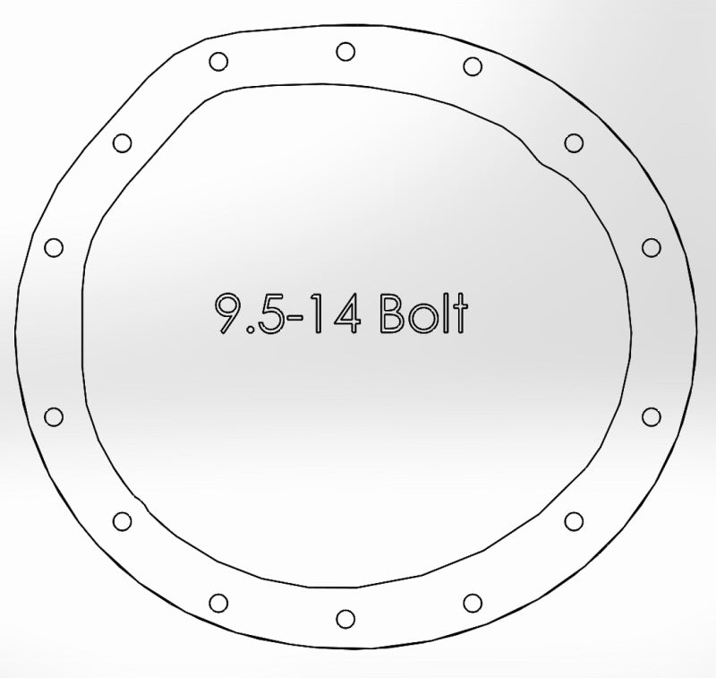aFe POWER Differential Cover for GM Trucks 1999-2013, designed for durability and performance with a 9.5-14 bolt pattern.